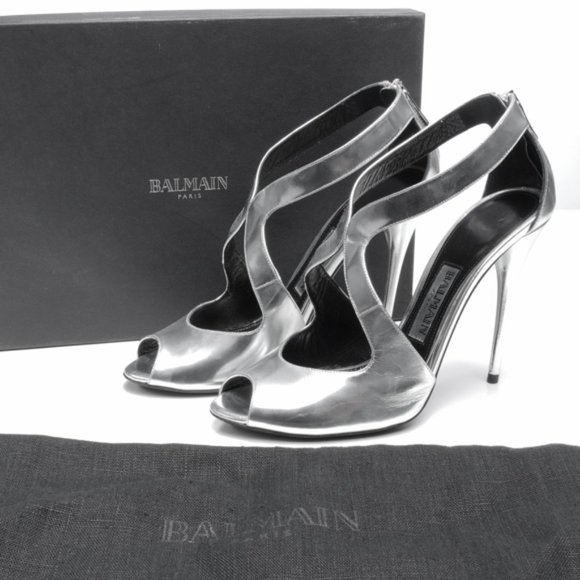 NIB BALMAIN PARIS SANDALS sz37 - Picture 2 of 12